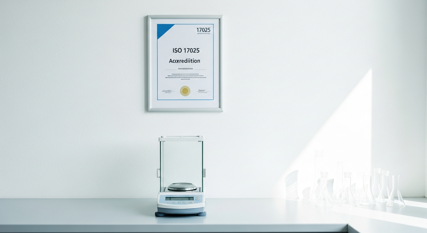 ISO 17025 Akkreditierung – Zertifikat im Labor
